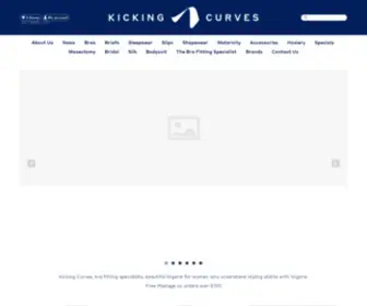 Kickingcurves.com.au(Kicking Curves Lingerie) Screenshot