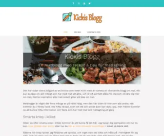 Kickisblogg.se(Kickis Blogg) Screenshot