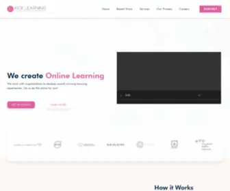 Kicklearning.com(Custom Learning Services) Screenshot