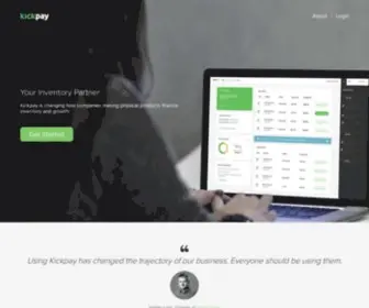 Kickpay.com(Kickpay) Screenshot