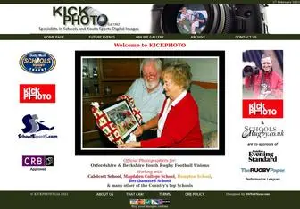 Kickphoto.co.uk(High quality sports photography specialising in schools rugby and other amateur sporting events in the UK New Page 1 © KickPhoto Ltd 2006) Screenshot