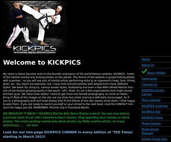 Kickpics.net(Home of the hottest martial arts kicking photos on the planet) Screenshot