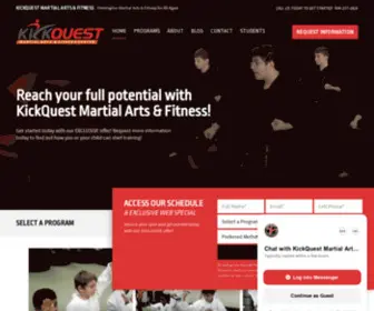 Kickquestma.com(Flemington Martial Arts & Fitness) Screenshot