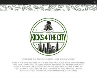 Kicks4Thecity.org(Kicks 4 the City) Screenshot