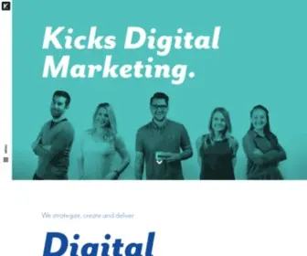 Kicksdigitalmarketing.com(Kicks Digital Marketing) Screenshot