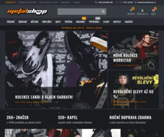 Kickshop.cz(Váš metal a punk obchod) Screenshot