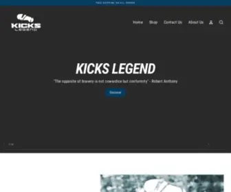 Kickslegend.co(Kicks Legend) Screenshot