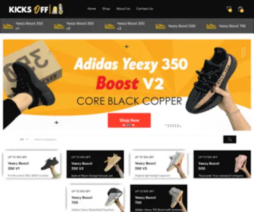 Kicksoff.co(Store) Screenshot