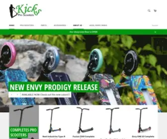 Kicksproscooters.com(Kicks Pro Scooters) Screenshot