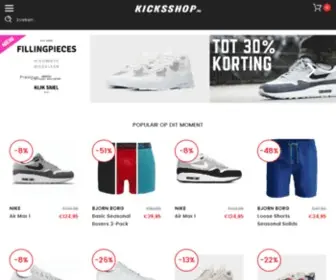 Kicksshop.nl(De beste sneaker deals van Nederland) Screenshot