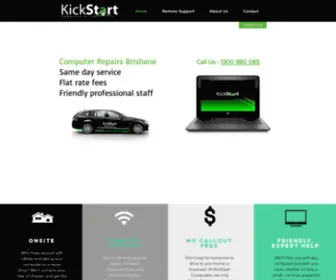 Kickstartcomputers.net(Brisbane computer repairs) Screenshot