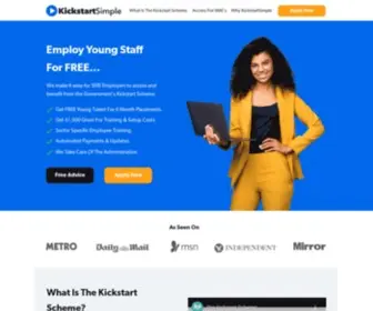 Kickstartsimple.com(Kickstart Scheme For SME's) Screenshot