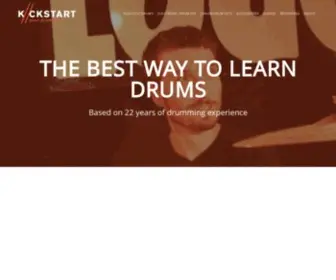 Kickstartyourdrumming.com(Kick Start Your Drumming) Screenshot