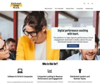 Kickstartyourwork.com(KickStart Your Work) Screenshot