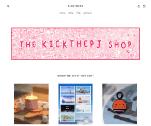 Kickthepjshop.com(KickThePJ Shop) Screenshot