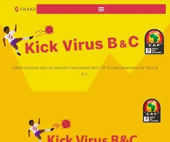 Kickthevirus.com(Kick Virus Hepatitis B & C) Screenshot
