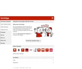 Kicktipp.at(Tippspiel starten mit Freunden) Screenshot