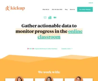 Kickup.co(Insights to drive teacher development) Screenshot