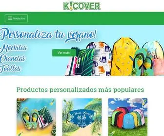 Kicover.com(Productos personalizados de calidad) Screenshot