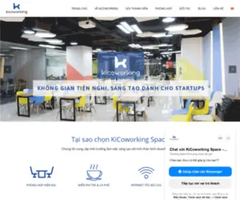 Kicoworking.com(KiCoworking Space) Screenshot