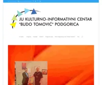 KicPodgorica.me(KIC Podgorica) Screenshot