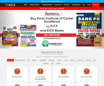 Kicx.in(An Online Test Platform for SSC) Screenshot