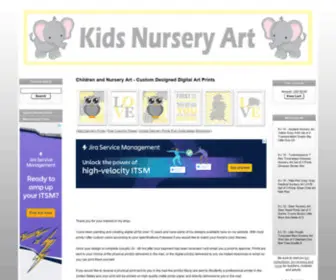Kid-Time.net(Kids and Nursery Art Prints) Screenshot