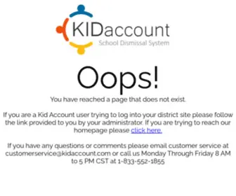 Kidaccount.net(KidAccount) Screenshot