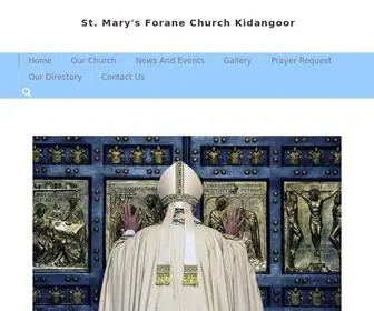 Kidangoorstmarysforane.org(Kidangoorstmarysforane) Screenshot