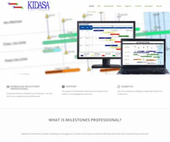 Kidasa.com(Milestones Professional 2021) Screenshot