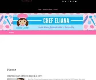 Kidchefeliana.com(Chef Eliana) Screenshot