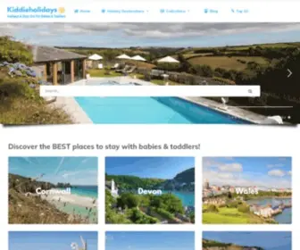 Kiddieholidays.co.uk(BEST Places To Stay With Babies & Toddlers Including Cottages) Screenshot