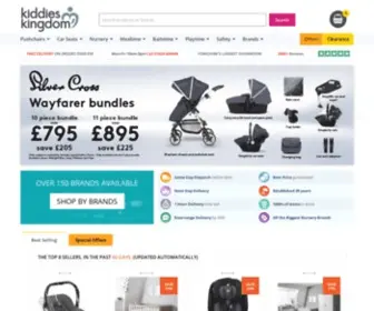 Kiddies-Kingdom.com(Online Baby Shop and Nursery Store UK) Screenshot