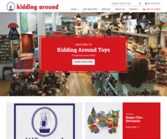 Kiddingaroundtoys.com(Your Toy Store) Screenshot