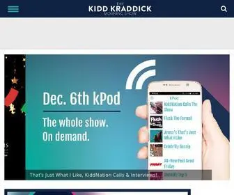 Kiddnation.com(The Kidd Kraddick Morning Show) Screenshot