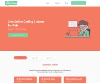 Kiddocoding.co(Children Coding Classes) Screenshot