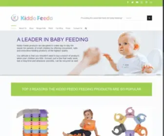 Kiddofeedo.com(Providing the essential tools for baby feeding) Screenshot