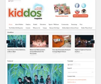 Kiddosmagazine.com(Kiddos Magazine) Screenshot