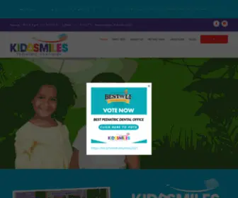Kiddsmiles.com(Kiddsmiles Pediatric Dentistry) Screenshot