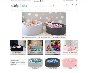 Kiddymoon.fr(Kiddy Moon) Screenshot