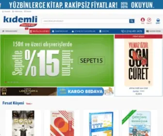 Kidemli.com(Kıdemli Kitabevi) Screenshot