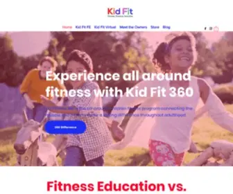 Kidfitness360.com(Kid Fitness Kid Finance Kid Nutrition) Screenshot