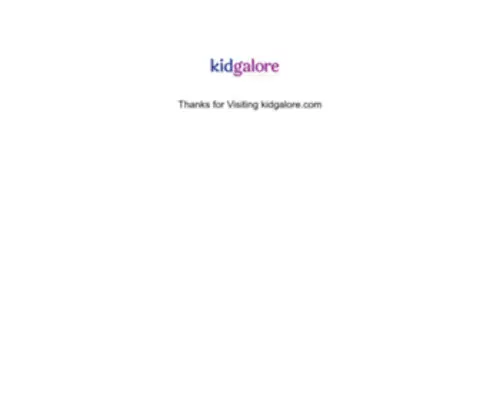 Kidgalore.com(Kidgalore) Screenshot