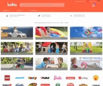 Kidits.de(Kaufe Spielzeug) Screenshot