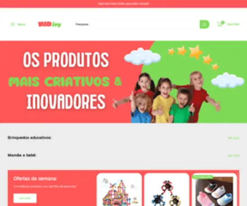 Kidjoy.com.br(KidJoy) Screenshot