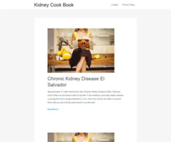 Kidney-Cookbook.com(Kidney Cook Book) Screenshot