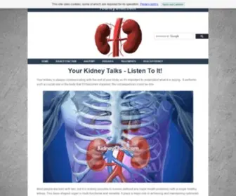 Kidneychat.com(Kidney Chat promotes kidney awareness and) Screenshot