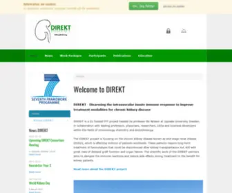 Kidneydirekt.org(Kidney DIREKT) Screenshot