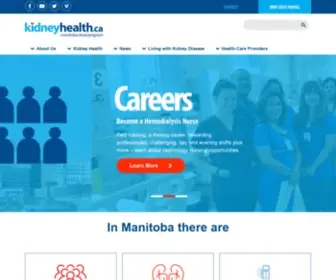 Kidneyhealth.ca(Manitoba Renal Program) Screenshot