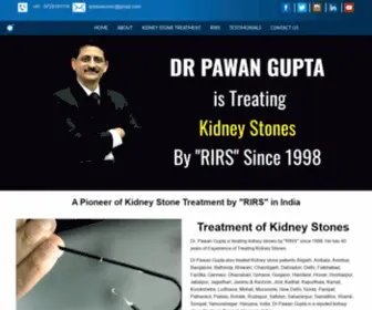 Kidneystoneindia.in(Kidney Stone Treatment in Panipat) Screenshot